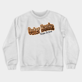 Outer Banks Travel Postcard Crewneck Sweatshirt